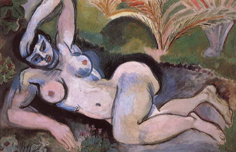 Henri Matisse blue nude oil painting image